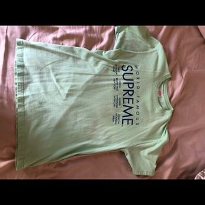 World famous supreme tee